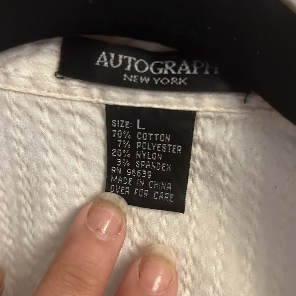 Autograph ny button down top large - Picture 2 of 3